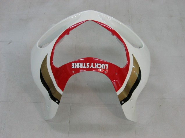 Carenados Moto Suzuki GSXR1000 2000-2002 - Blanco Rojo Lucky Strike Baratos