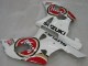Carenados Moto Suzuki GSXR1000 2000-2002 - Blanco Rojo Lucky Strike Baratos