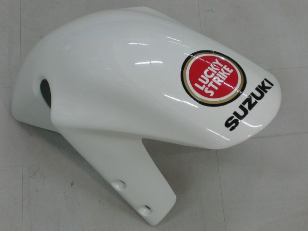 Carenados Moto Suzuki GSXR1000 2000-2002 - Blanco Rojo Lucky Strike Baratos