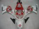 Carenados Moto Suzuki GSXR1000 2000-2002 - Blanco Rojo Lucky Strike Baratos