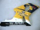 Carenados Moto Suzuki GSXR1000 2000-2002 - Amarillo Azul Oscuro Blanco Motul Corona Baratos
