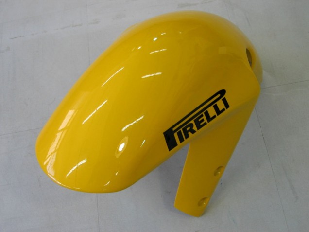 Carenados Moto Suzuki GSXR1000 2000-2002 - Amarillo Azul Oscuro Blanco Motul Corona Baratos