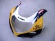 Carenados Moto Suzuki GSXR1000 2000-2002 - Amarillo Azul Oscuro Blanco Motul Corona Baratos