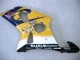 Carenados Moto Suzuki GSXR1000 2000-2002 - Amarillo Azul Oscuro Blanco Motul Corona Baratos