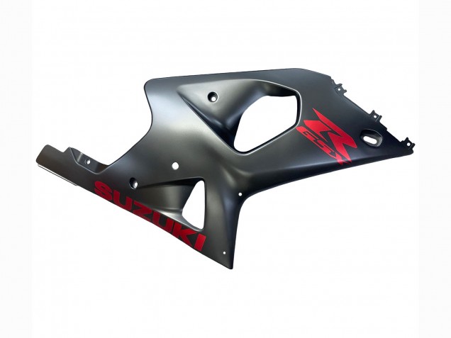 Carenados Moto Suzuki GSXR1000 2000-2002 - Gris Mate Rojo Calcomanía Baratos
