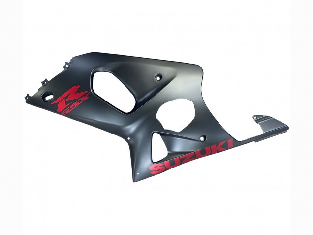 Carenados Moto Suzuki GSXR1000 2000-2002 - Gris Mate Rojo Calcomanía Baratos