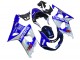 Carenados Moto Suzuki GSXR1000 2000-2002 - Azul Blanco Plata Castrol Dunlop Baratos
