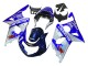 Carenados Moto Suzuki GSXR1000 2000-2002 - Azul Blanco Plata Castrol Dunlop Baratos