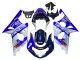 Carenados Moto Suzuki GSXR1000 2000-2002 - Azul Blanco Plata Castrol Dunlop Baratos