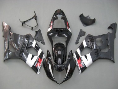 Carenados Moto Suzuki GSXR 1000 2003-2004 - Negro Brillante Blanco Gris Rojo Baratos