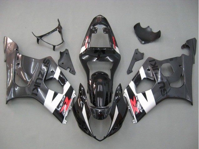 Carenados Moto Suzuki GSXR 1000 2003-2004 - Negro Brillante Blanco Gris Rojo Baratos