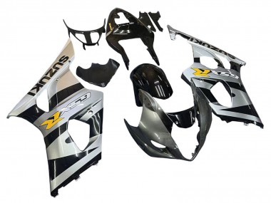 Carenados Moto Suzuki GSXR 1000 2003-2004 - Negro Brillante Plata Gris Amarillo Baratos