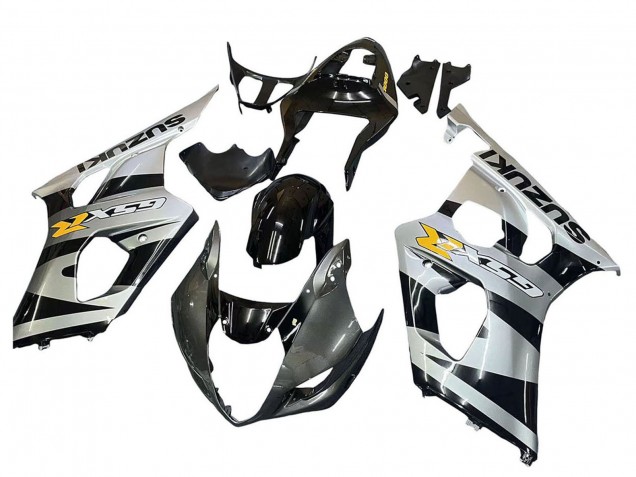 Carenados Moto Suzuki GSXR 1000 2003-2004 - Negro Brillante Plata Gris Amarillo Baratos
