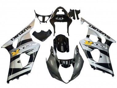 Carenados Moto Suzuki GSXR 1000 2003-2004 - Negro Brillante Plata Gris Amarillo Baratos