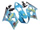 Carenados Moto Suzuki GSXR 1000 2003-2004 - Azul Claro Amarillo Negro Rizla Motul Baratos