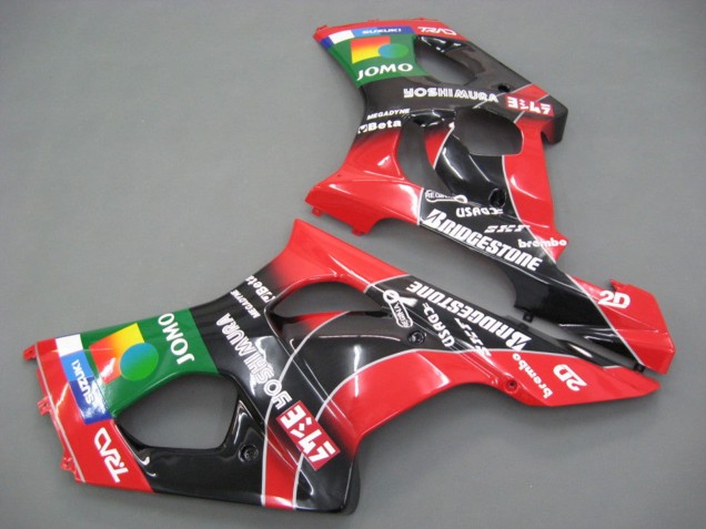Carenados Moto Suzuki GSXR 1000 2003-2004 - Rojo Amarillo Azul Verde Negro JOMO Baratos