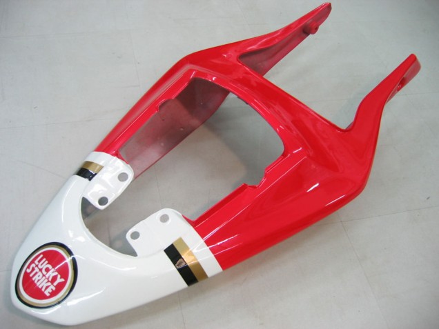 Carenados Moto Suzuki GSXR 1000 2003-2004 - Blanco Rojo Motul Lucky Strike Baratos
