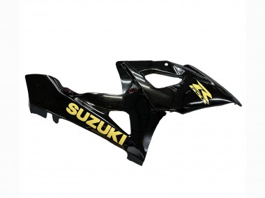 Carenados Moto Suzuki GSXR 1000 2005-2006 - Negro Brillante Oro Calcomanía Baratos