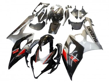 Carenado Moto Suzuki GSXR 1000 2005-2006 - Negro Gris Rojo Baratos