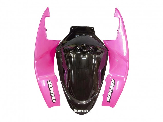 Carenados Moto Suzuki GSXR 1000 2005-2006 - Negro Brillante Rosa Baratos