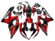 Carenados Moto Suzuki GSXR 1000 2005-2006 - Rojo Negro Brillante Baratos