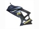 Carenados Moto Suzuki GSXR 1000 2007-2008 - Negro Mate Oro Calcomanía Baratos