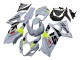 Carenados Moto Suzuki GSXR 1000 2007-2008 - Gris Claro Verde Negro Baratos