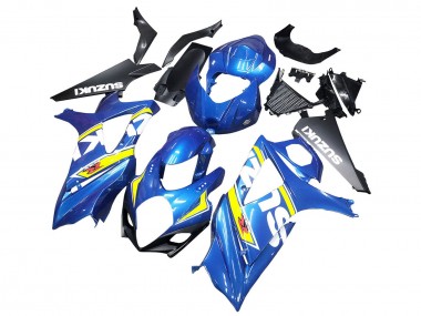 Carenados Moto Suzuki GSXR 1000 2007-2008 - Azul Amarillo Negro Baratos