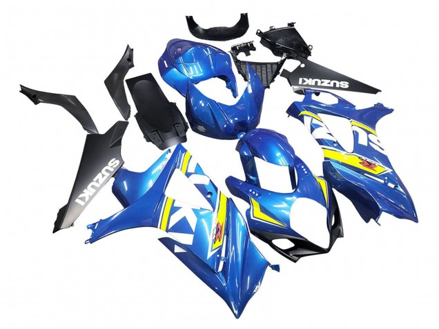 Carenados Moto Suzuki GSXR 1000 2007-2008 - Azul Amarillo Negro Baratos
