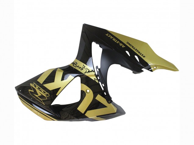 Carenados Moto Suzuki GSXR 1000 2009-2016 - Negro Brillante Oro Baratos
