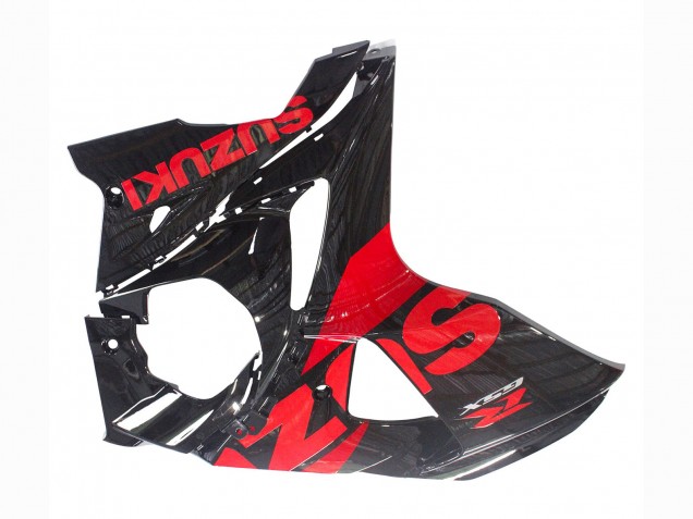 Kits Carenado Moto Suzuki GSXR 1000 2009-2016 - Negro Brillante Rojo Baratos