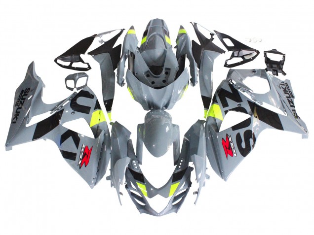 Carenados Moto Suzuki GSXR 1000 2009-2016 - Gris Neon Amarillo Negro Motul Baratos