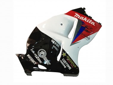Carenados Moto Suzuki GSXR 1300 Hayabusa 1996-2007 - Blanco Azul Rojo Makita Negro Baratos