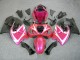 Carenados Moto Suzuki GSXR 1300 Hayabusa 1996-2007 - Rosa Blanco Negro Baratos