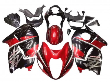Carenados Moto Suzuki GSXR 1300 Hayabusa 1996-2007 - Rojo Negro Brillante Hayabusa Baratos