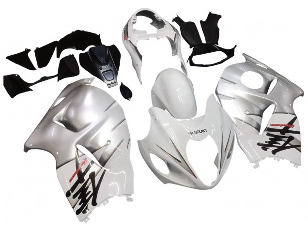 Carenados Moto Suzuki GSXR 1300 Hayabusa 1996-2007 - Blanco Plata Hayabusa Baratos