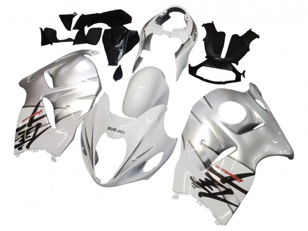 Carenados Moto Suzuki GSXR 1300 Hayabusa 1996-2007 - Blanco Plata Hayabusa Baratos