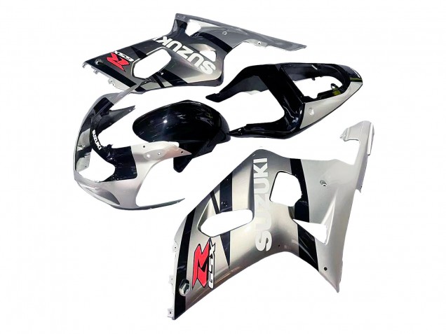 Carenado Moto Suzuki GSXR 600 / GSXR 750 2001-2003 - Plata Negro Brillante Rojo Baratos