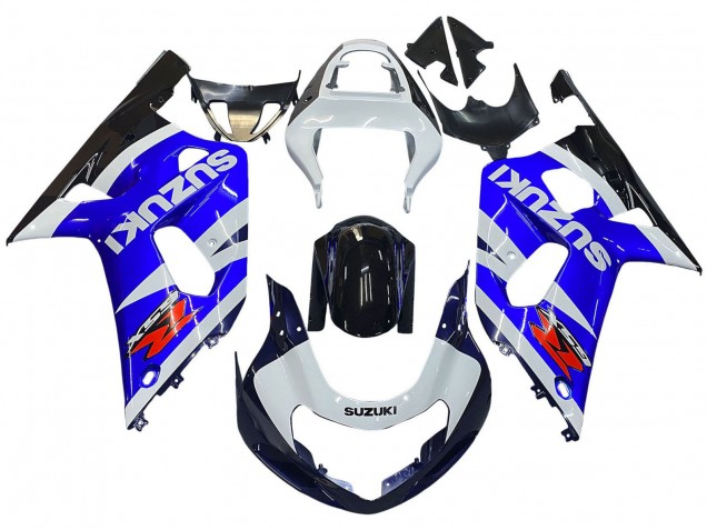 Carenados Moto Suzuki GSXR 600 / GSXR 750 2001-2003 - Azul Blanco Negro Brillante Rojo Baratos