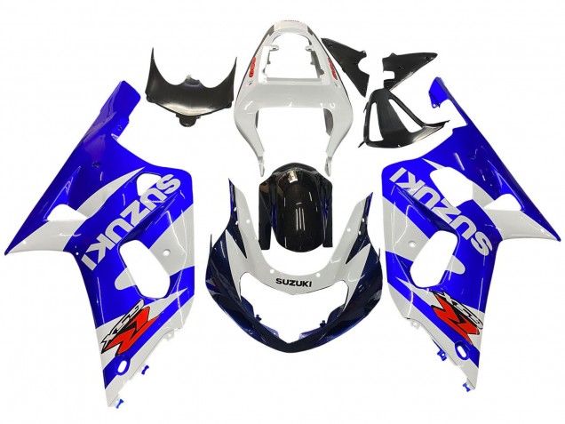 Carenado Moto Suzuki GSXR 600 / GSXR 750 2001-2003 - Blanco Azul Negro Brillante Rojo Baratos