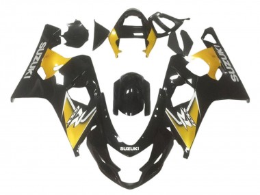 Carenados Moto Suzuki GSXR 600 / GSXR 750 2001-2003 - Amarillo Negro Brillante Baratos