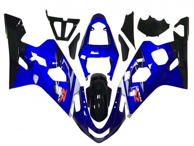 Carenado Moto Suzuki GSXR 600 / GSXR 750 2004-2005 - Azul Blanco Negro Baratos