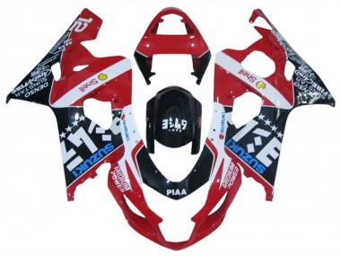 Carenados Moto Suzuki GSXR 600 / GSXR 750 2004-2005 - Rojo Blanco Negro Azul Baratos