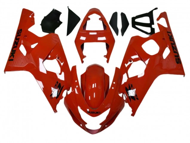 Carenado Moto Suzuki GSXR 600 / GSXR 750 2004-2005 - Rojo Negro Baratos