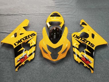Carenados Moto Suzuki GSXR 600 / GSXR 750 2004-2005 - Amarillo Negro Baratos