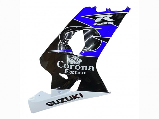 Carenado Moto Suzuki GSXR 600 / GSXR 750 2004-2005 - Blanco Azul Negro Corona Motul Baratos