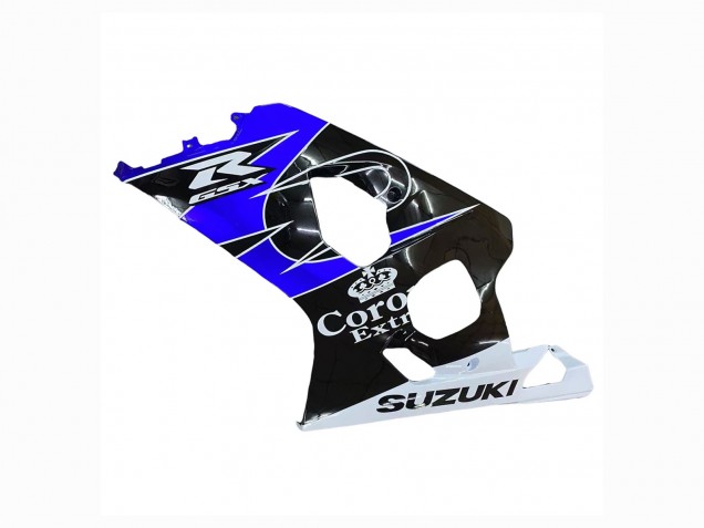 Carenado Moto Suzuki GSXR 600 / GSXR 750 2004-2005 - Blanco Azul Negro Corona Motul Baratos