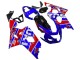 Carenados Moto Suzuki GSXR 600 / GSXR 750 2004-2005 - Azul Rojo Negro Motul Dunlop Baratos