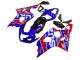 Carenados Moto Suzuki GSXR 600 / GSXR 750 2004-2005 - Azul Rojo Negro Motul Dunlop Baratos