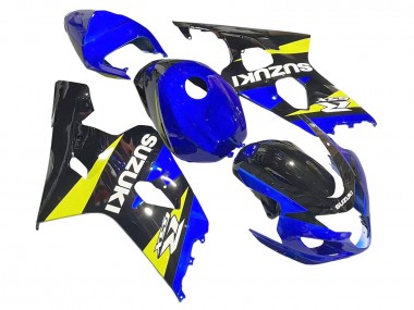 Carenados Moto Suzuki GSXR 600 / GSXR 750 2004-2005 - Azul Amarillo Negro Baratos